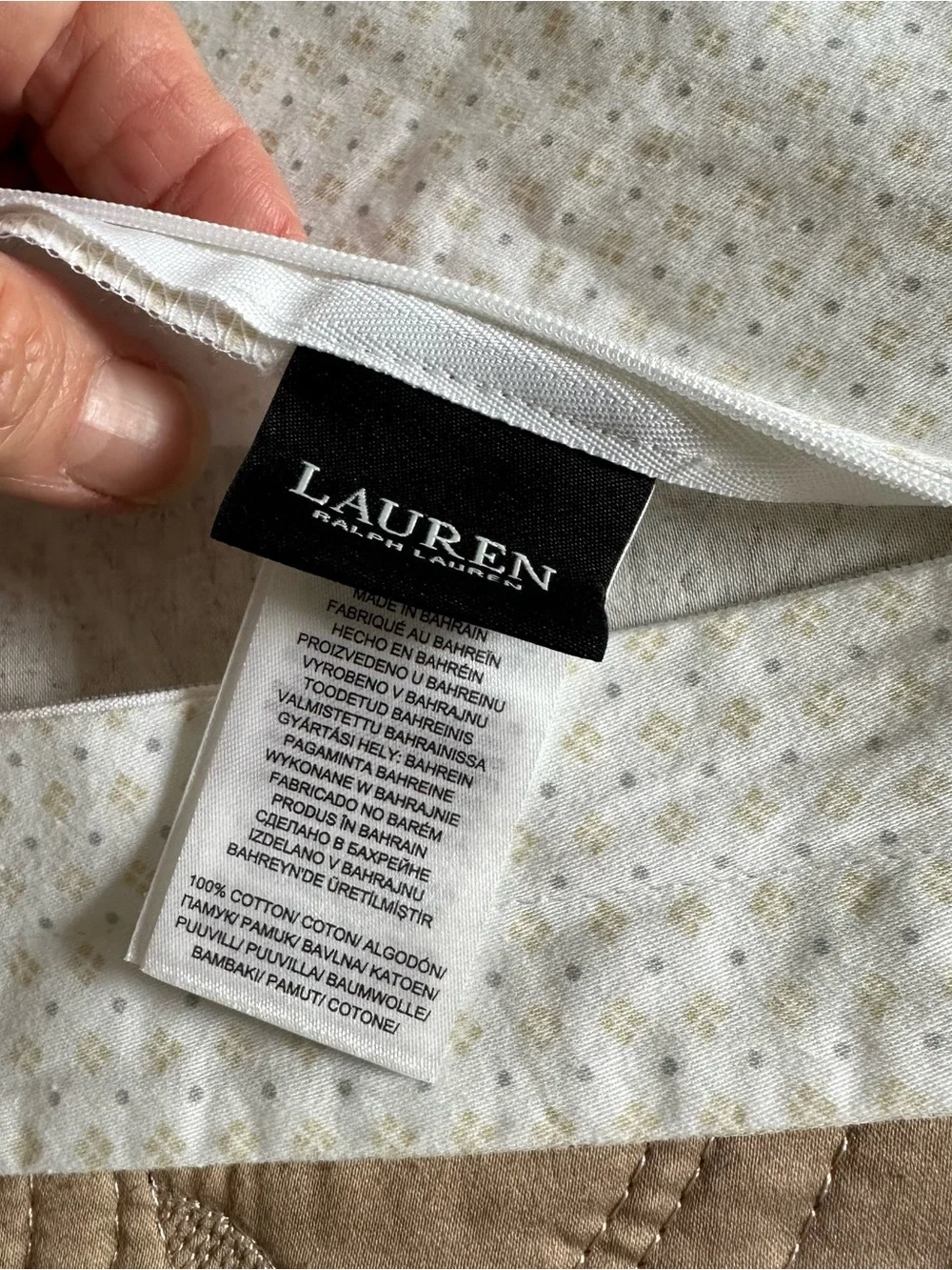 Ralph Lauren King Shams Marah Paisley